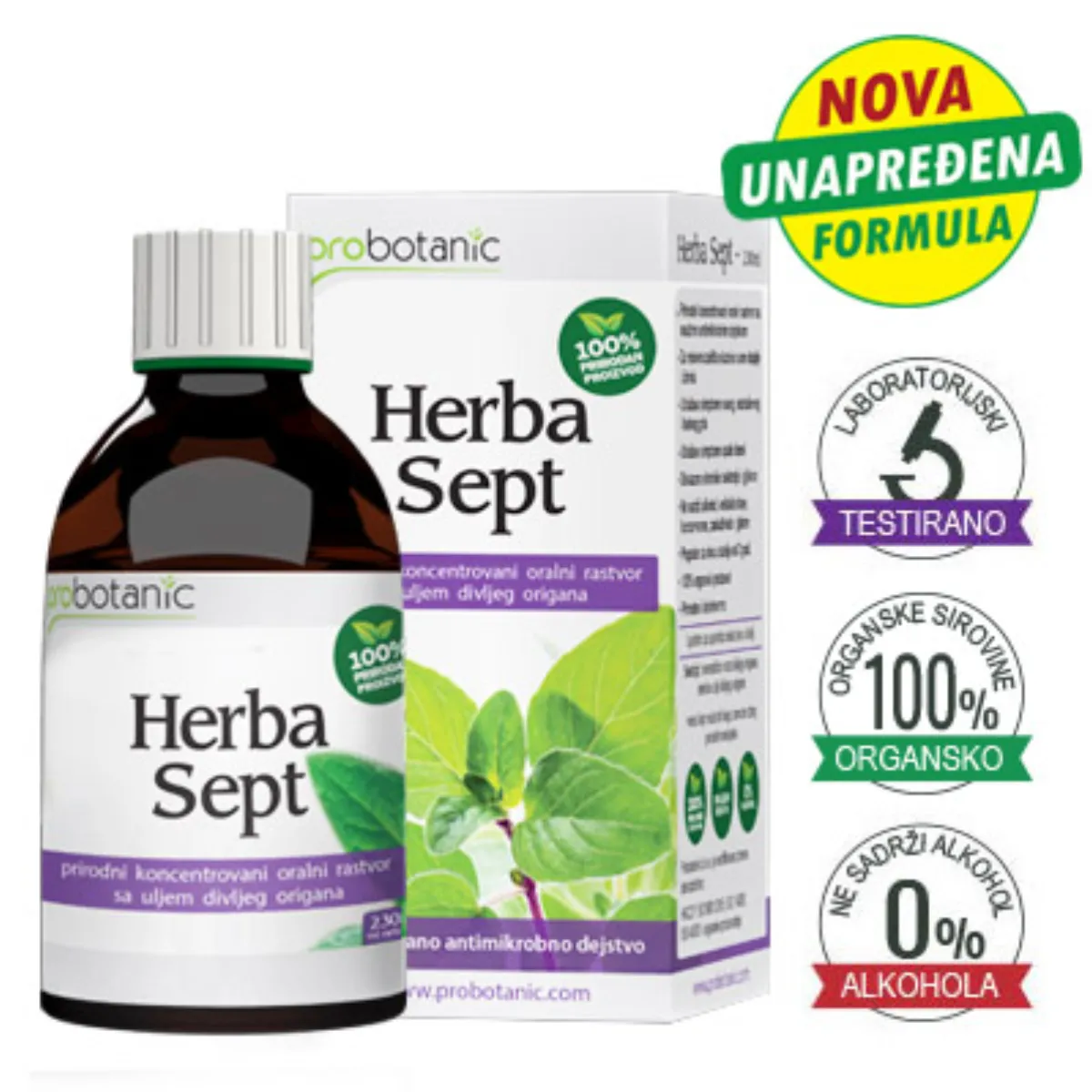 Herba Sept ustna raztopina 230ml