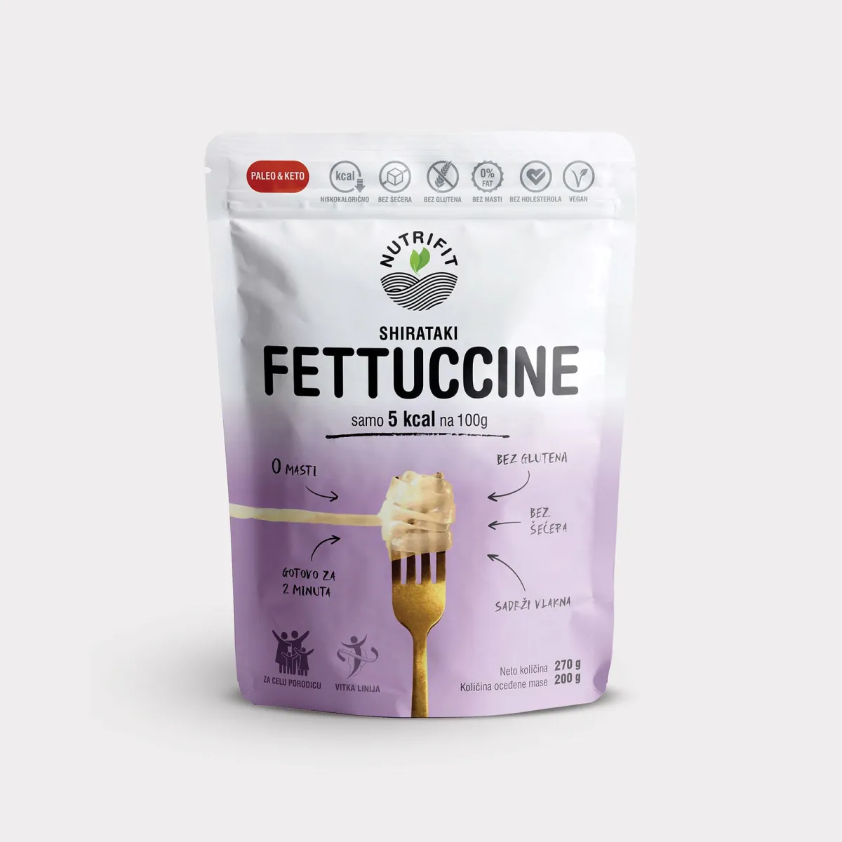 NUTRIFIT Fettuccine 270g